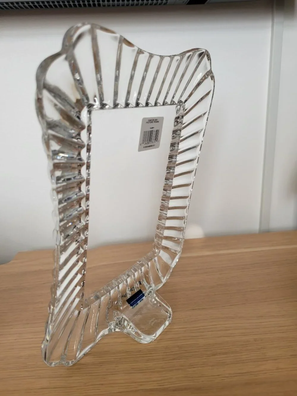 Waterford Marquis Easton Crystal Picture Frame 5 x 7 - Made in Germany - Vintage